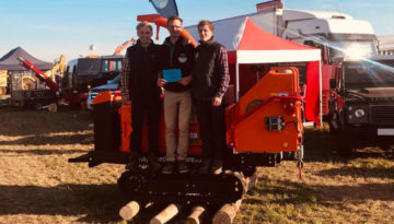 southwell ploughing match show second place