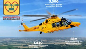 lincs notts air ambulance charity donations