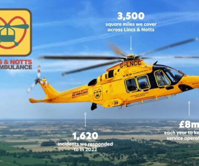 lincs notts air ambulance charity donations