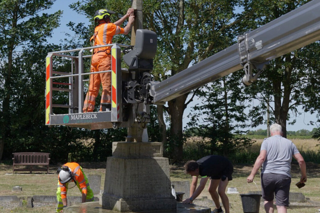 memorial cleaning social value