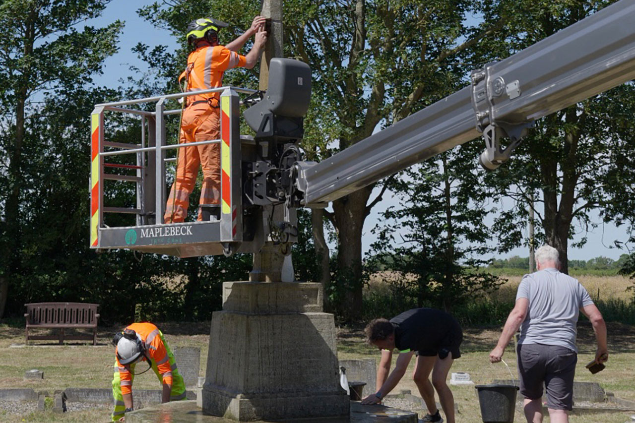 memorial cleaning social value