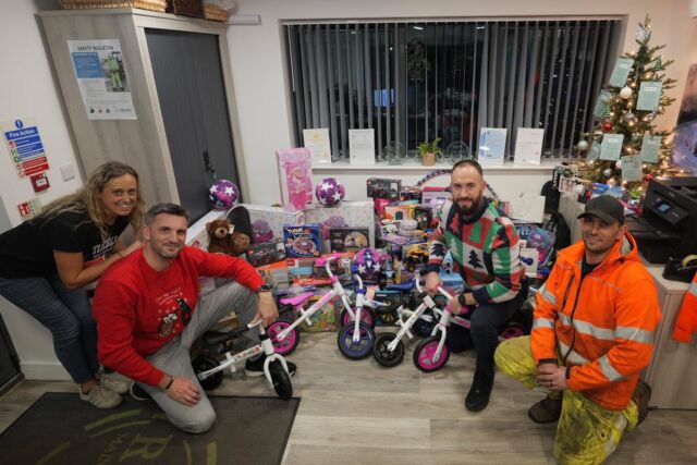 On Friday morning, all presents were delivered to the Christmas Sack Project. A big thank you to all staff, friends and family who generously donated. By helping families across Lincolnshire that struggle financially, meaning no one goes without a gift this Christmas. #christmassackproject #lincolnshire #giftgiving #helpingothers #teameffort #thankful